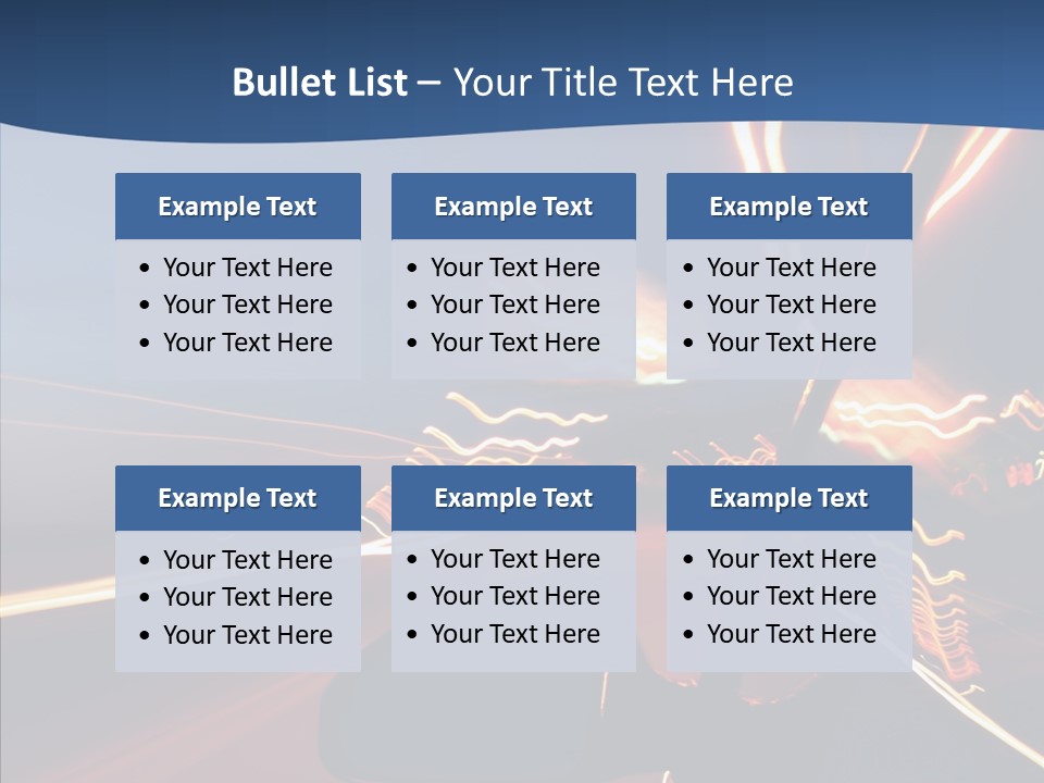 Speed Faster Traffic PowerPoint Template