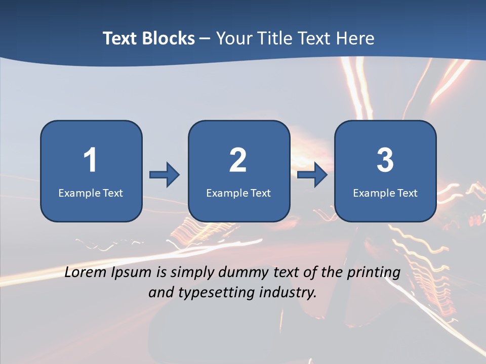 Speed Faster Traffic PowerPoint Template