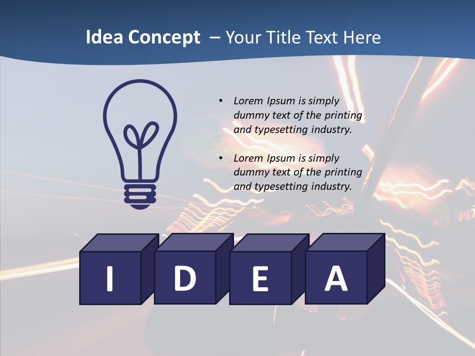 Speed Faster Traffic PowerPoint Template
