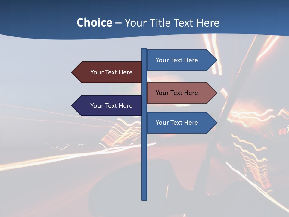 Speed Faster Traffic PowerPoint Template