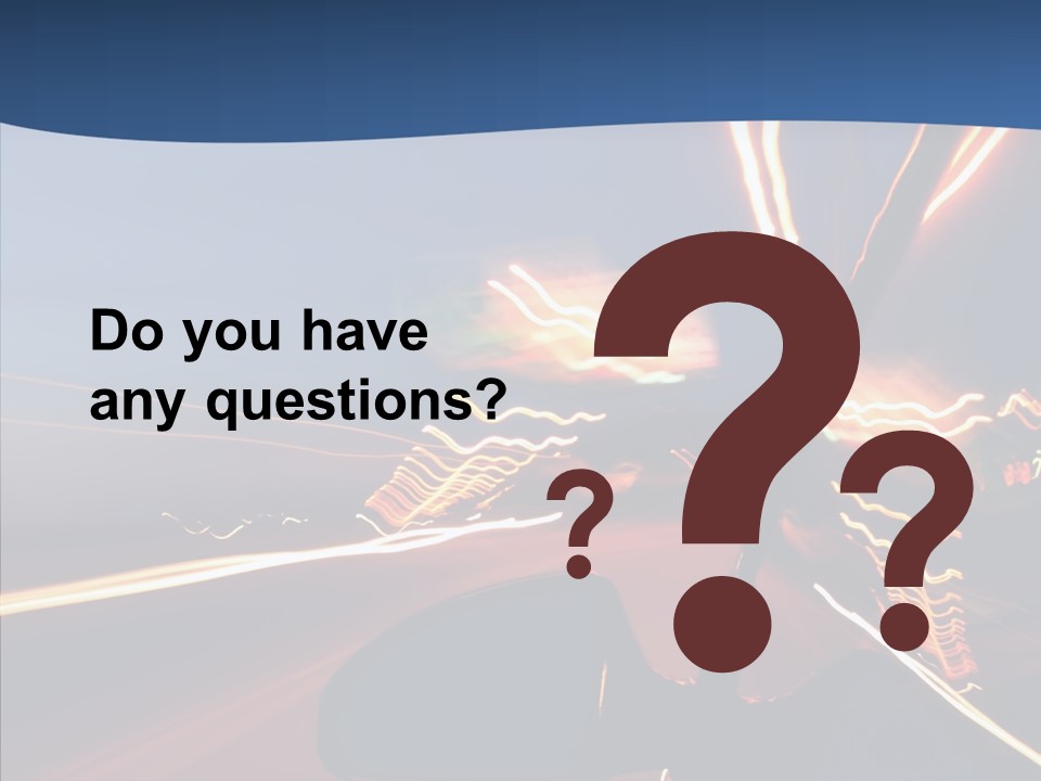 Speed Faster Traffic PowerPoint Template