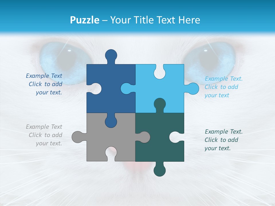 Tail Feline Curious PowerPoint Template