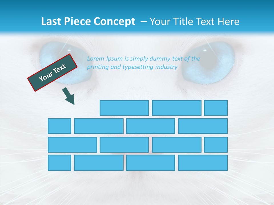 Tail Feline Curious PowerPoint Template