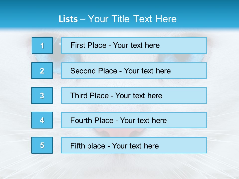 Tail Feline Curious PowerPoint Template