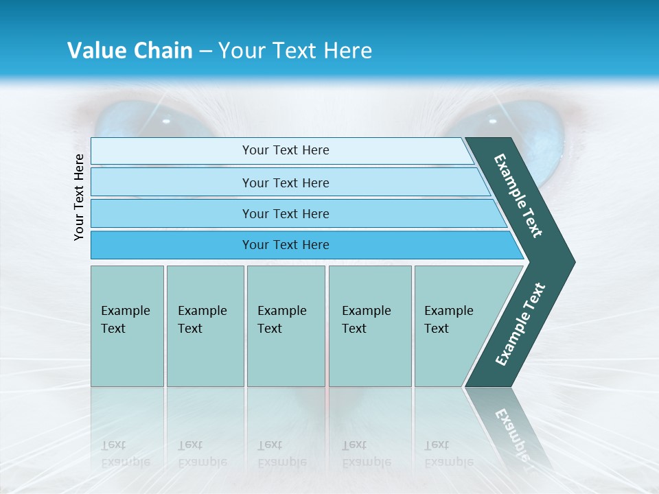 Tail Feline Curious PowerPoint Template