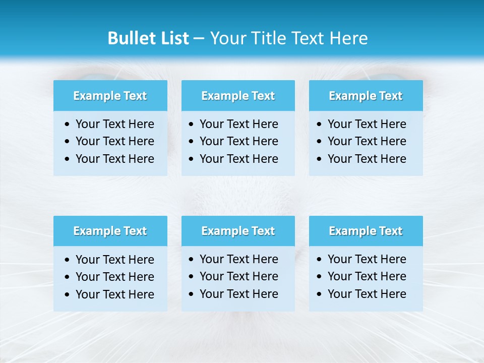 Tail Feline Curious PowerPoint Template