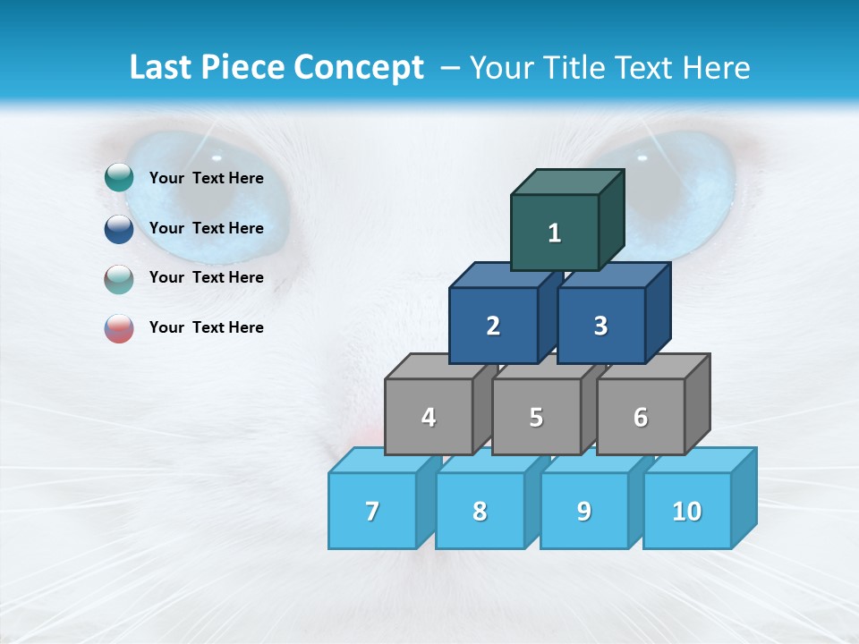 Tail Feline Curious PowerPoint Template