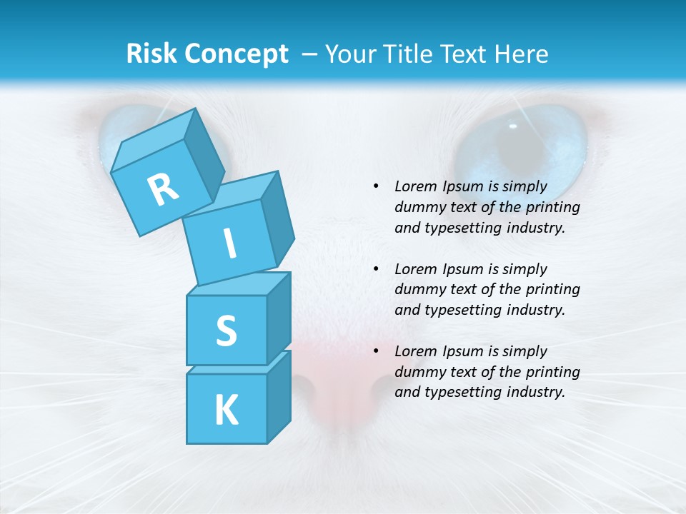 Tail Feline Curious PowerPoint Template