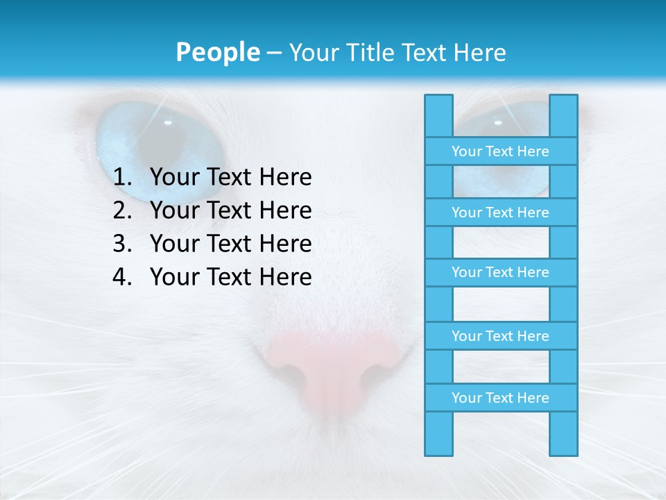 Tail Feline Curious PowerPoint Template