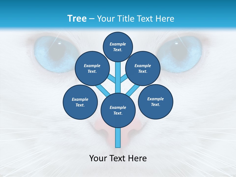 Tail Feline Curious PowerPoint Template