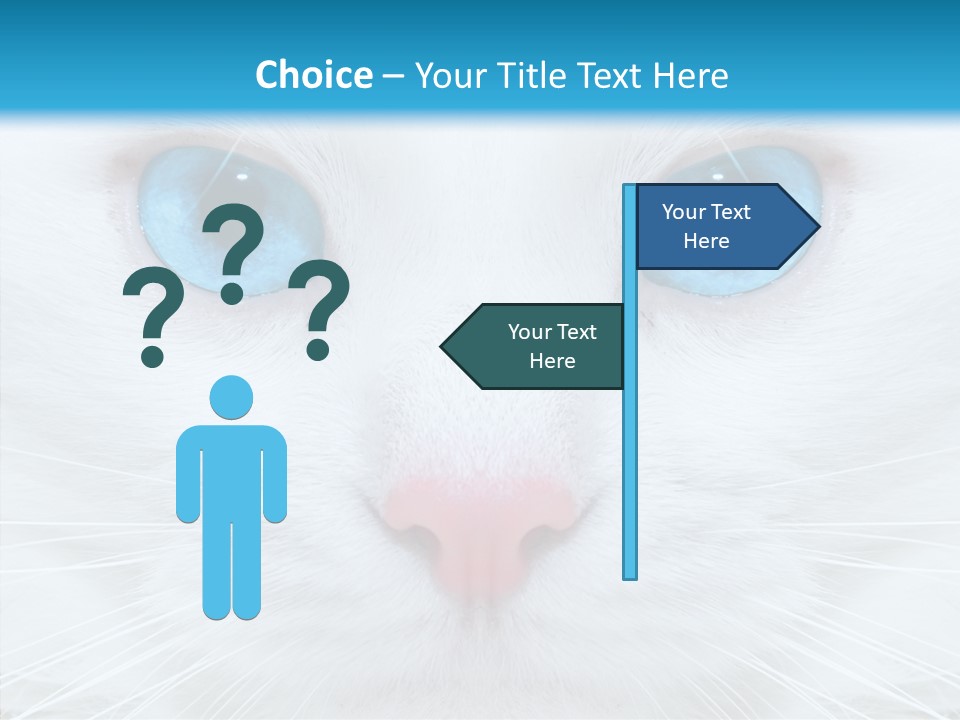 Tail Feline Curious PowerPoint Template