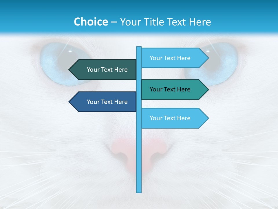 Tail Feline Curious PowerPoint Template