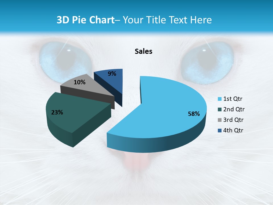 Tail Feline Curious PowerPoint Template