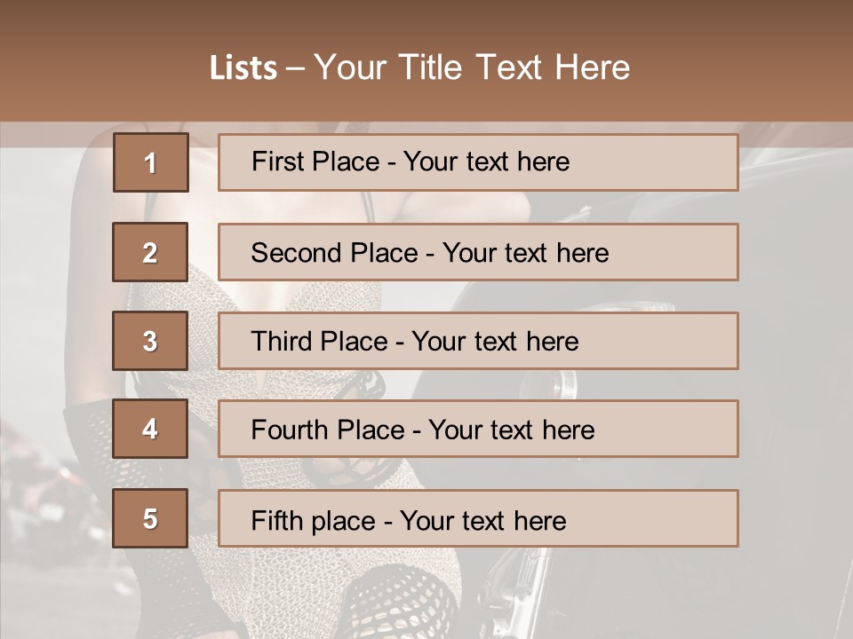 Fashion Image  PowerPoint Template
