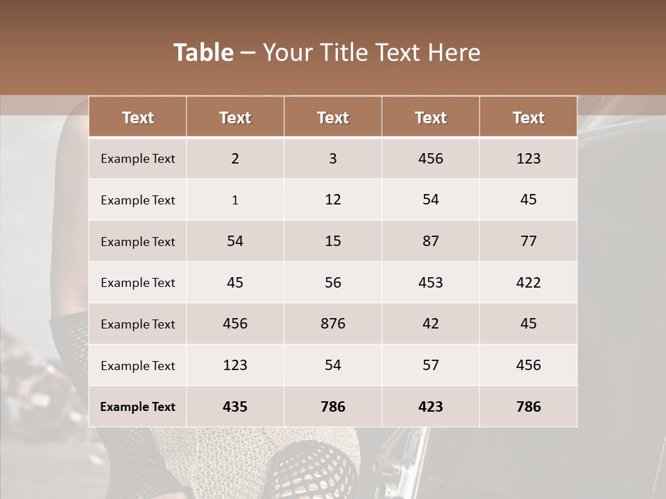 Fashion Image  PowerPoint Template