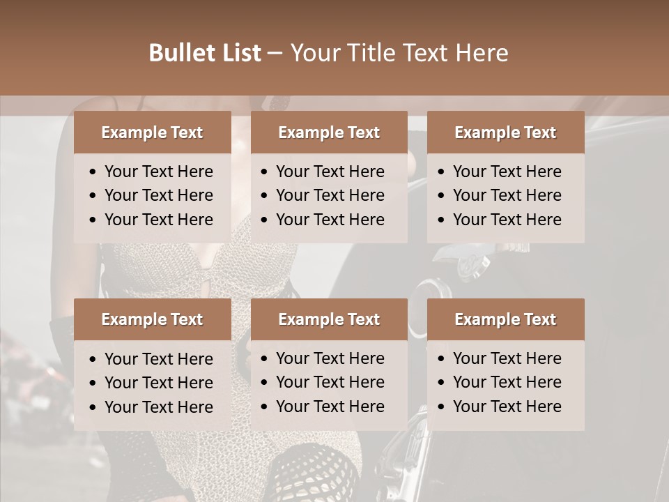Fashion Image  PowerPoint Template