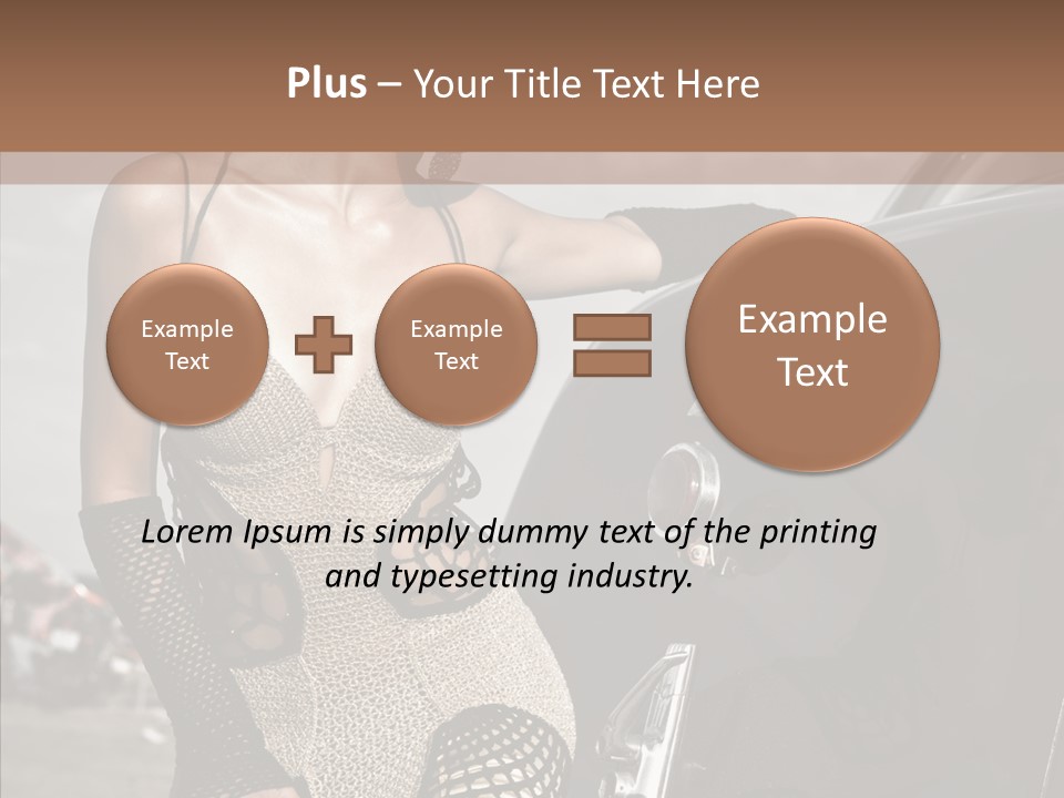 Fashion Image  PowerPoint Template