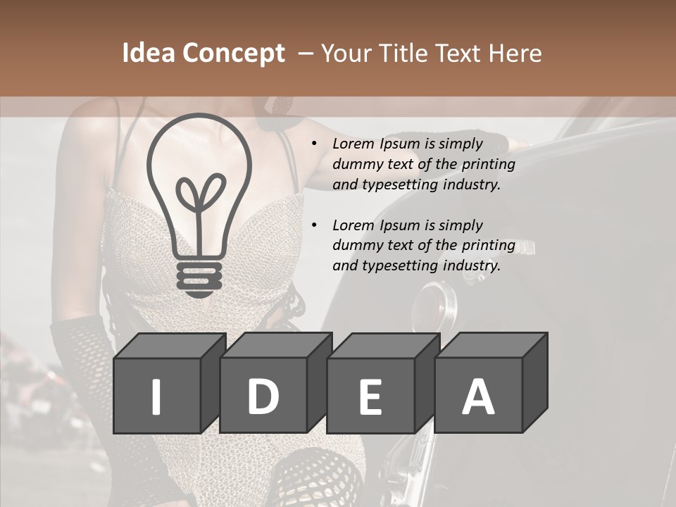 Fashion Image  PowerPoint Template