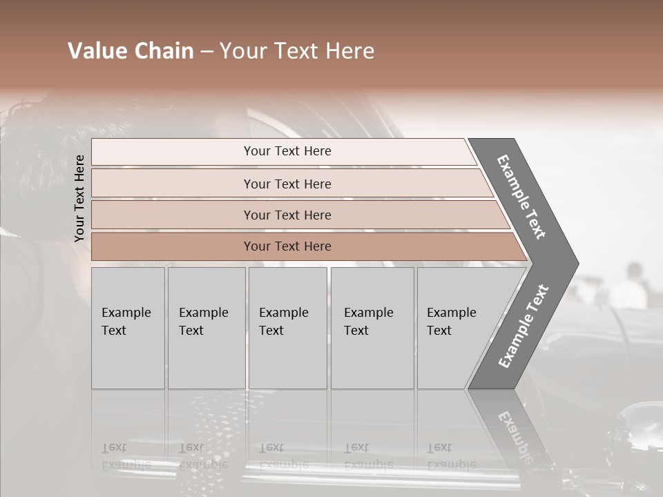 Beauty Profile Dress PowerPoint Template