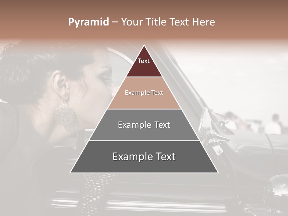 Beauty Profile Dress PowerPoint Template