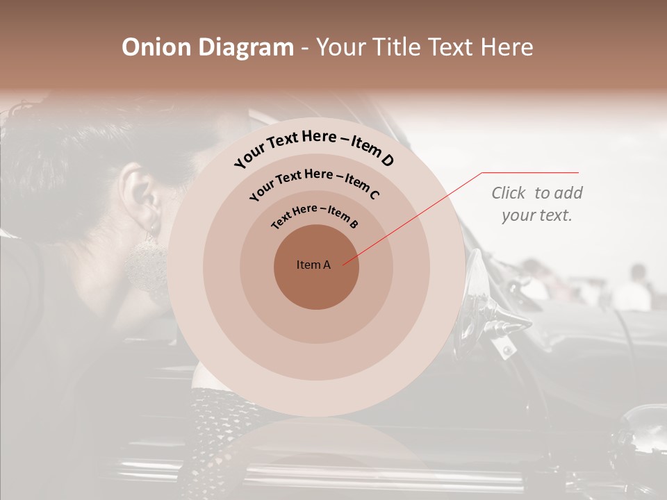 Beauty Profile Dress PowerPoint Template