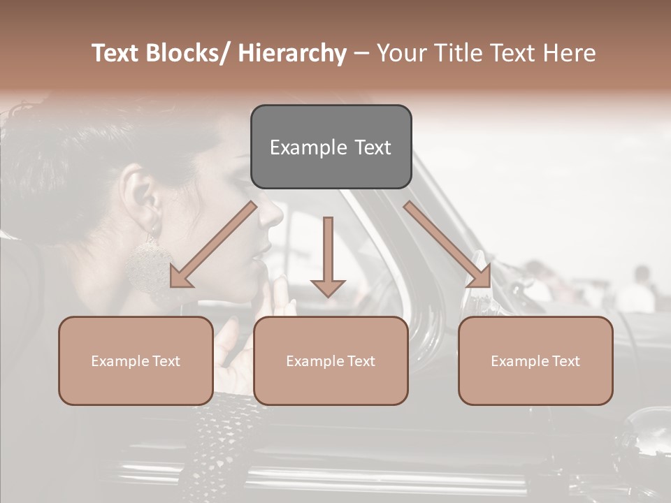 Beauty Profile Dress PowerPoint Template