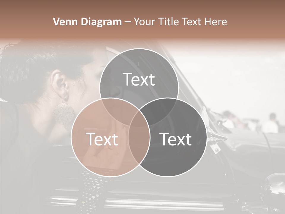 Beauty Profile Dress PowerPoint Template