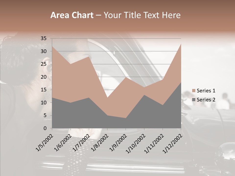 Beauty Profile Dress PowerPoint Template