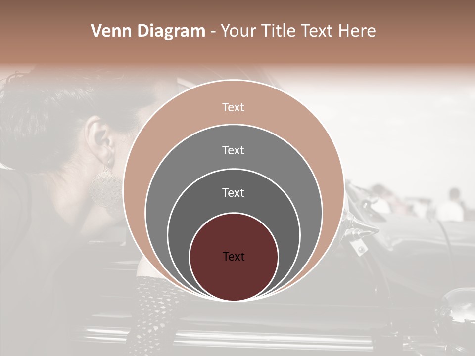 Beauty Profile Dress PowerPoint Template