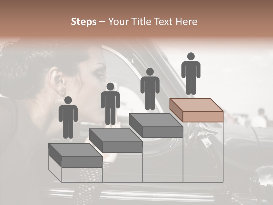 Beauty Profile Dress PowerPoint Template