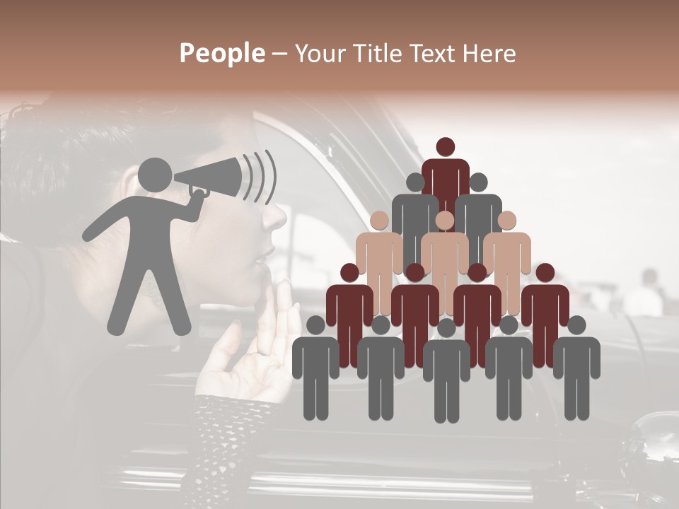 Beauty Profile Dress PowerPoint Template