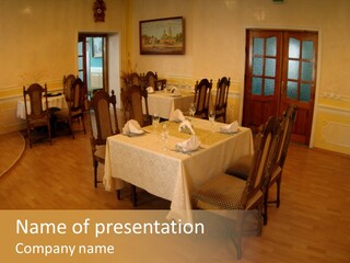 Company Table Board PowerPoint Template