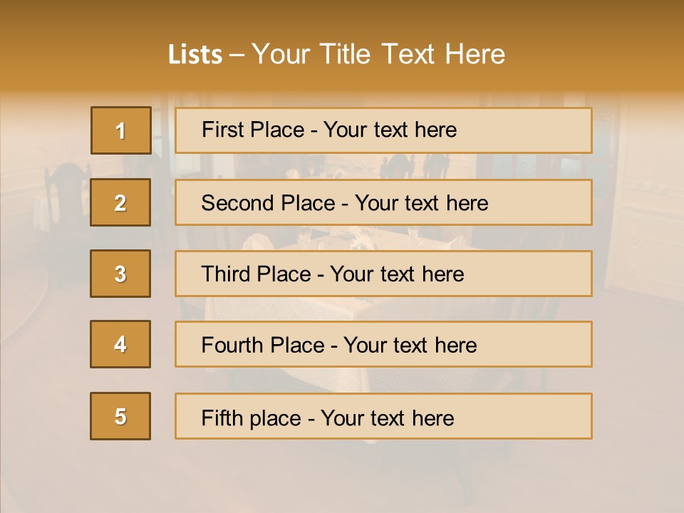Company Table Board PowerPoint Template