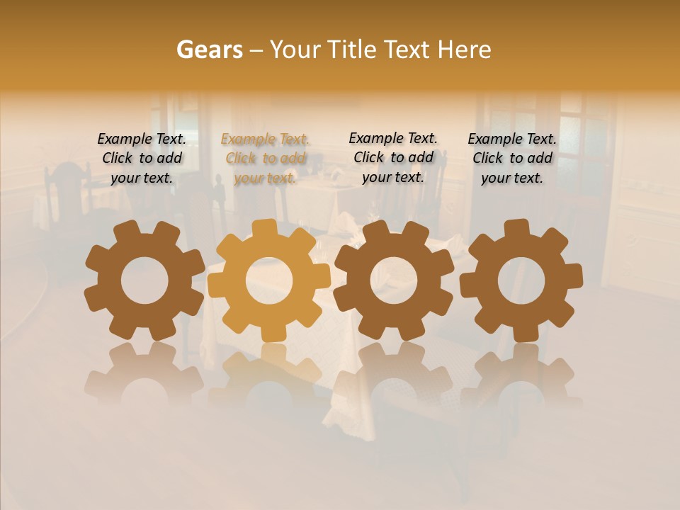 Company Table Board PowerPoint Template