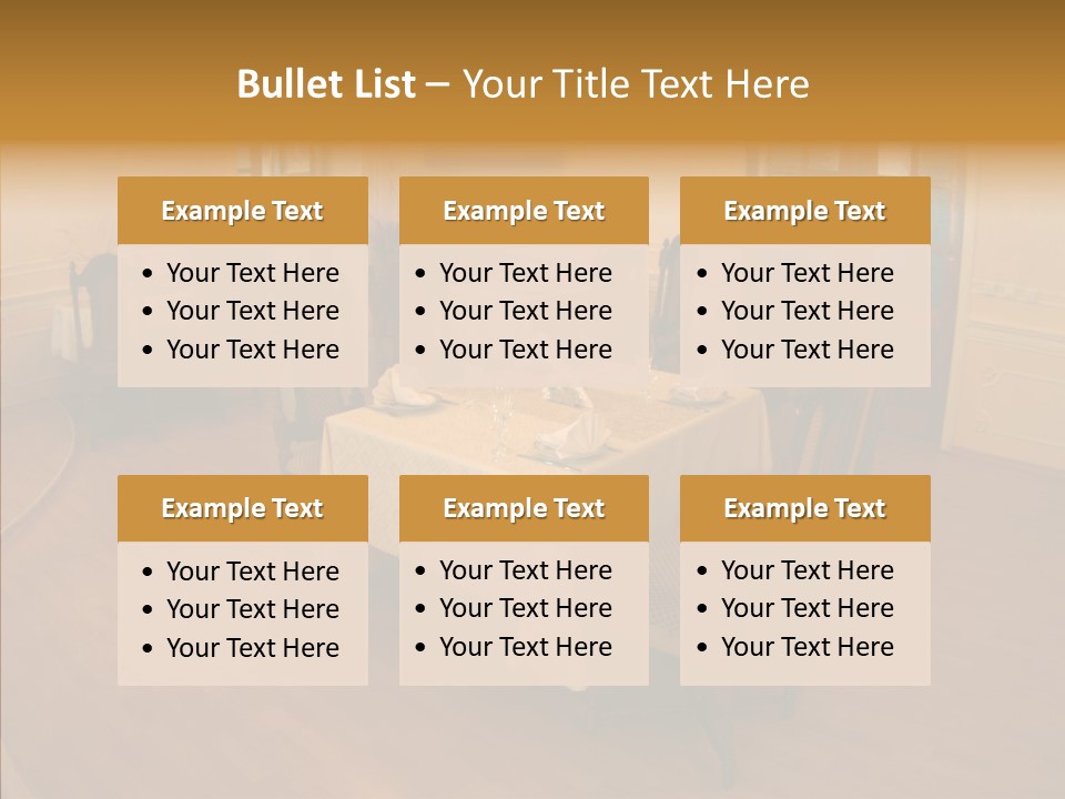 Company Table Board PowerPoint Template