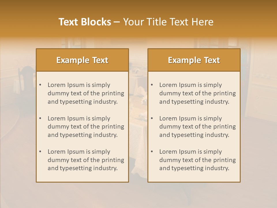 Company Table Board PowerPoint Template