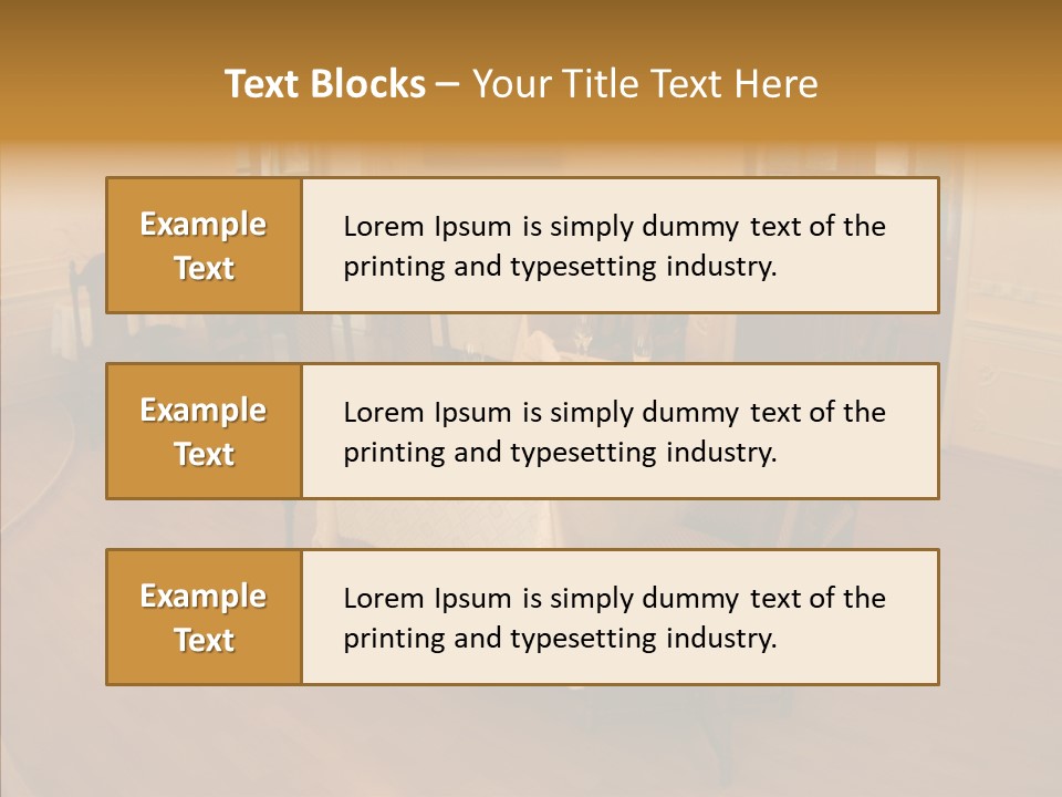 Company Table Board PowerPoint Template