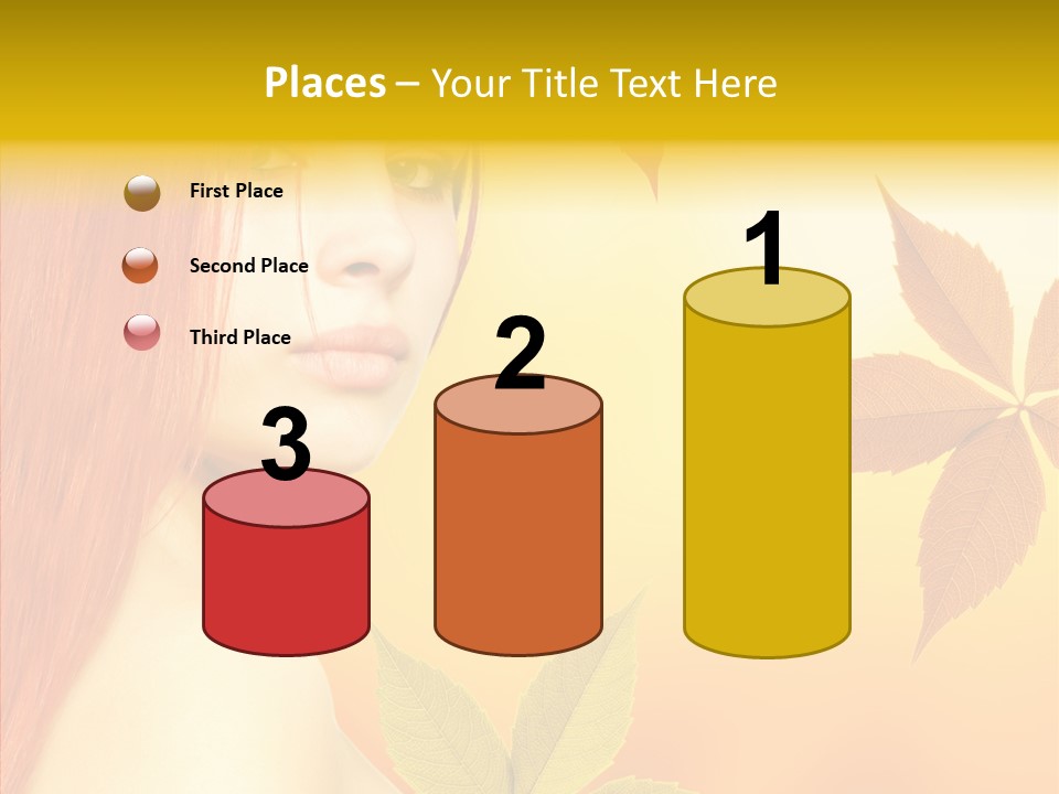 Innocence Spa Female PowerPoint Template