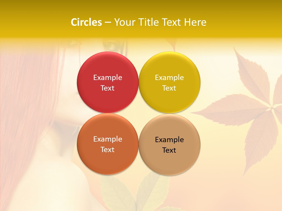 Innocence Spa Female PowerPoint Template