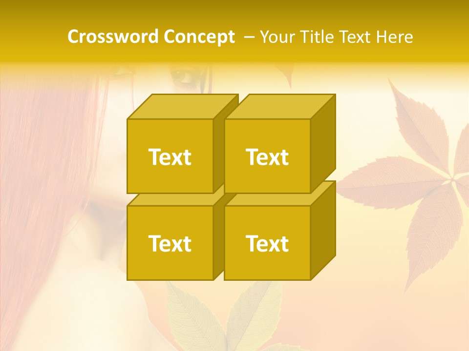 Innocence Spa Female PowerPoint Template