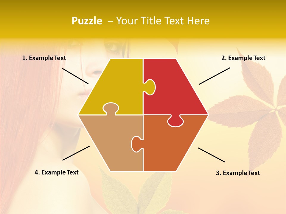 Innocence Spa Female PowerPoint Template