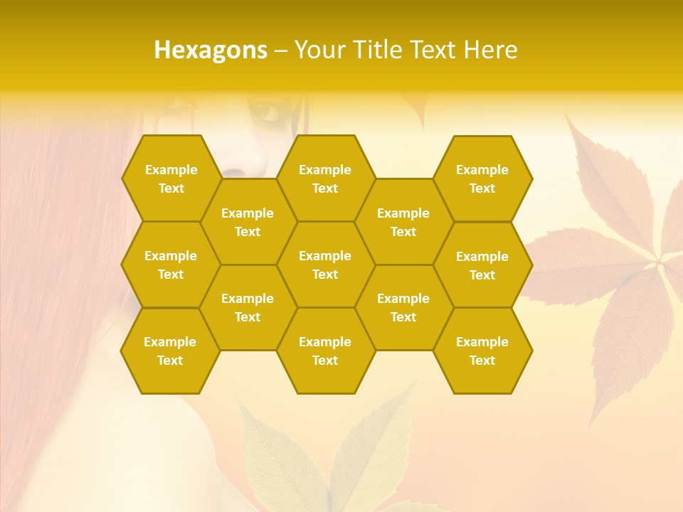 Innocence Spa Female PowerPoint Template