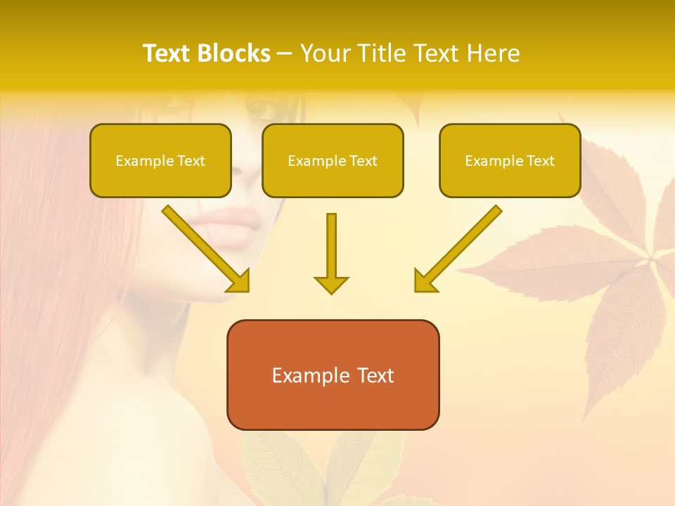 Innocence Spa Female PowerPoint Template