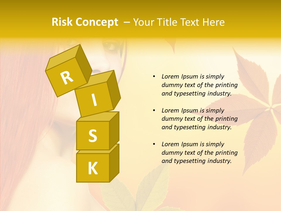 Innocence Spa Female PowerPoint Template