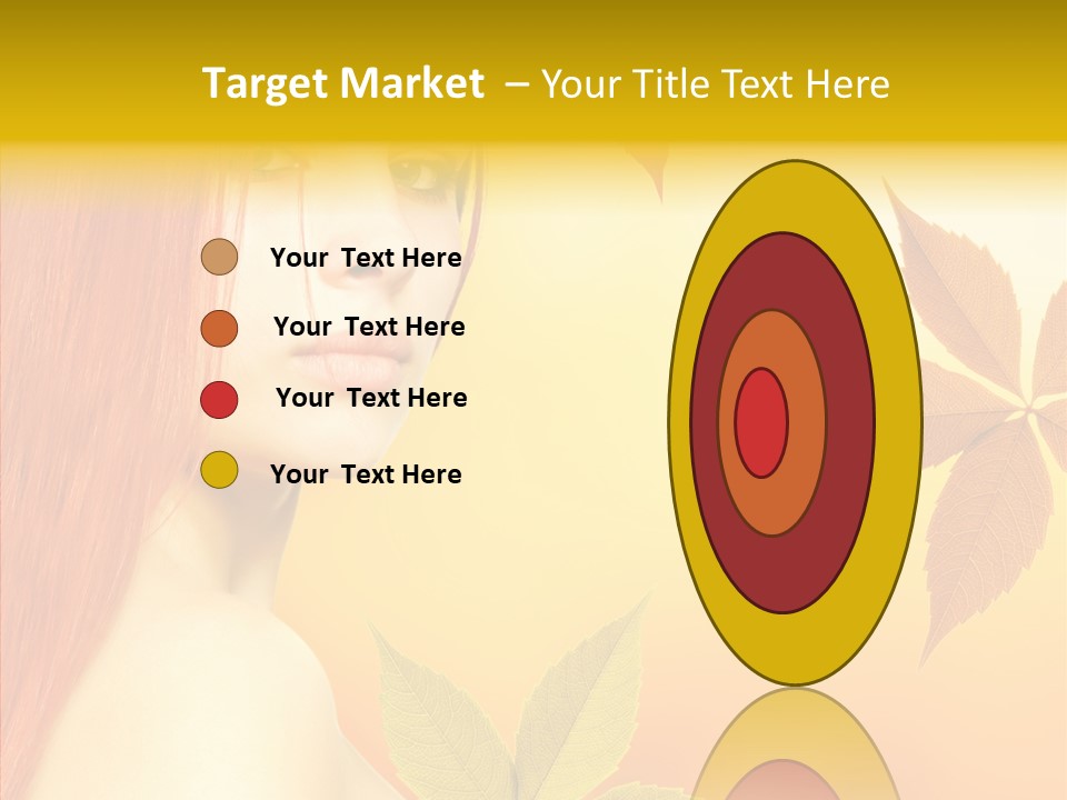 Innocence Spa Female PowerPoint Template