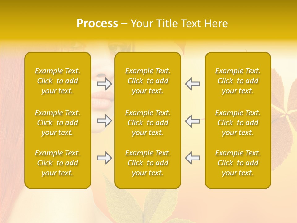 Innocence Spa Female PowerPoint Template