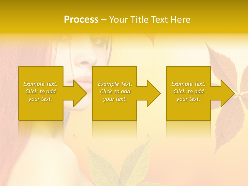 Innocence Spa Female PowerPoint Template
