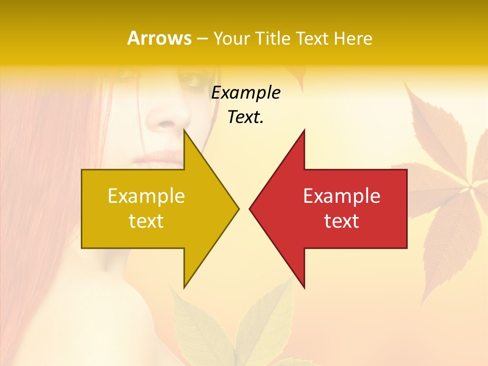 Innocence Spa Female PowerPoint Template