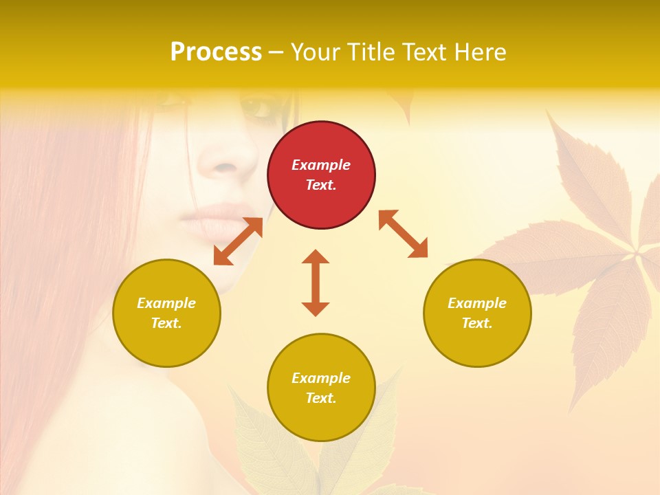 Innocence Spa Female PowerPoint Template