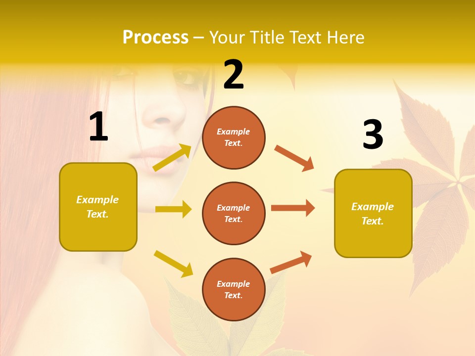 Innocence Spa Female PowerPoint Template